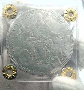 ITALIA STATO PONTIFICIO PIO VII (1800-1823) Scudo 1807-VIII 2° tipo RR - Imagen 1 de 7
