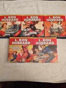 Brand New Lot Of 5 L. Ron Hubbard Books On CD New YORK TIMES BEST SELLER - Picture 1 of 14