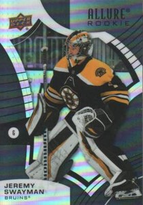 2021-22 Upper Deck Allure Hockey Black Rainbow #146 Jeremy Swayman