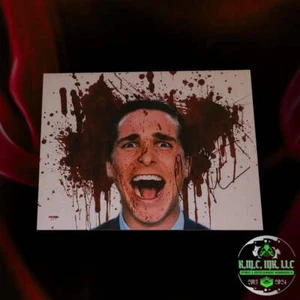 *CHRISTIAN BALE SIGNED AUTOGRAPHED 11X14 AMERICAN PSYCHO PHOTO W/PSA DNA* #BALE4 - Picture 1 of 1