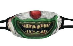 Universal Studios Halloween Horror Nächte Jack der Clown Gesichtsmaske versiegelt groß - Bild 1 von 3