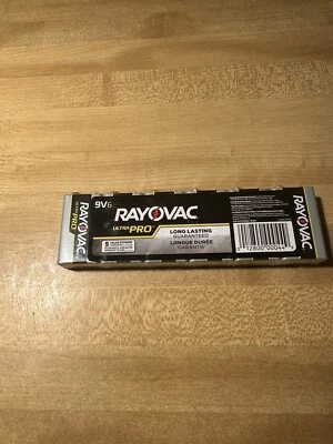 Baterías alcalinas Rayovac 9V Ultra Pro - Caduca: FEB 2024 Paquete de 6 nuevas selladas Foto 1 de 4