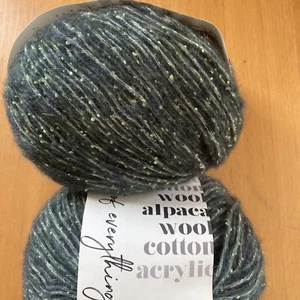 Lion Brand Little Bit of Everything discontinued yarn, 2 skeins Firefly Forest - Picture 1 of 4