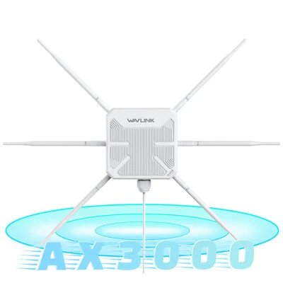 Long Range AX3000 WiFi 6 Mesh Range Extender Outdoor Dual Band WiFi Repeater - Image 1 of 4