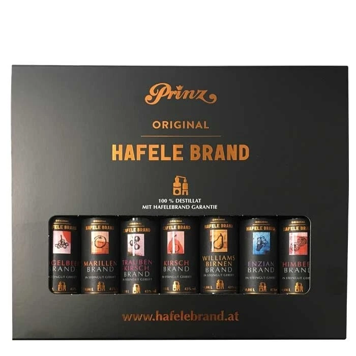Prinz Die kleinen Hafele (7x Hafele Brände 0,04l) im Karton - Bild 1 von 1