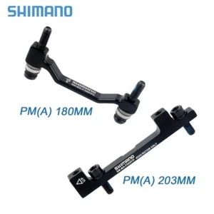 Shimano SM-MA 180/203mm Bike Brake Rotor Caliper Mount Adapter Front and Rear - Picture 1 of 8