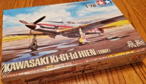 Tamiya KAWASAKI Ki-61-Id HIEN TONY WWII 1:72 Model Airplane Kit 60789 - SEALED - Picture 1 of 2