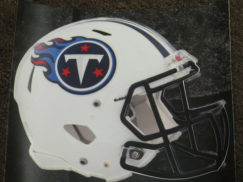 TENNESSEE TITANS HELMET NFL Fathead Wall Graphics 11" x 9"  (Poster/Sticker) Cover