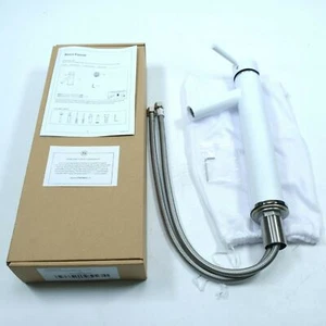 Single Handle Lead Free AB1953/CUPC Certified-Lavatory faucet-8�-Matte White-IW - Picture 1 of 2