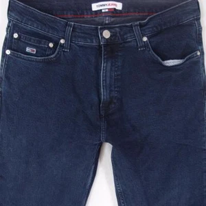 Mens Tommy Hilfiger DAD JEAN Stretch Tapered Blue Jeans W32 L26 - Picture 1 of 7