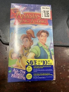 NEW! Anastasia Sing Along (VHS, 1997) Video Tape Children Songs FACTORY SEALED! - Picture 1 of 2