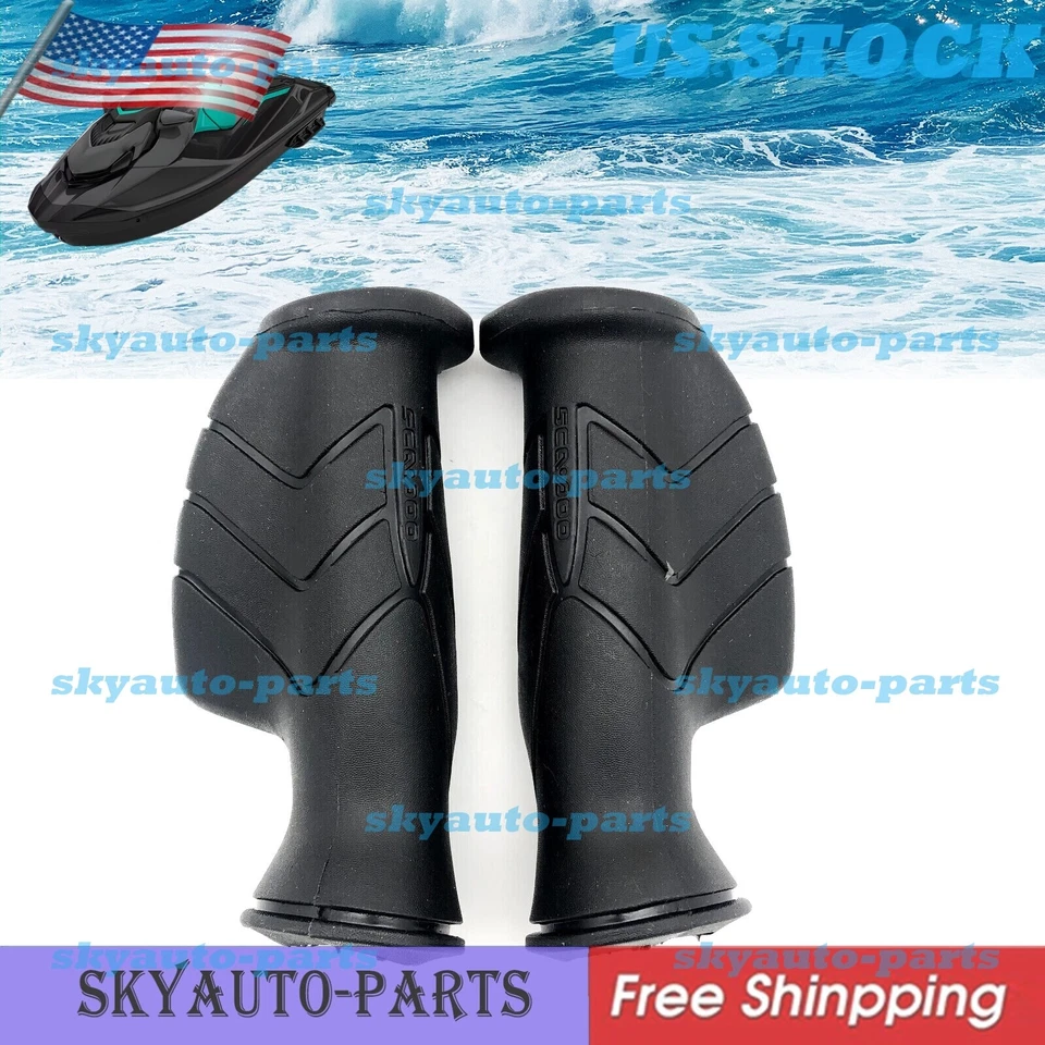 Black Handlegrips Grip R+L For BRP Seadoo Spark RXP RXT OEM 277001946 277001624 Foto 1 de 4