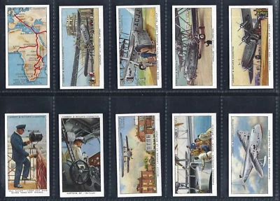 LAMBERT & BUTLER - EMPIRE AIR ROUTES - FULL SET OF 50 CARDS - Image 1 of 4