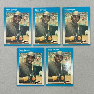 1987 Fleer Glossy Baseball #416 Tony Gwynn Lot of 5