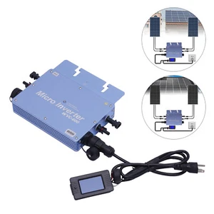 600W Solar Micro Inverter Grid Tie MPPT Pure Sine Wave DC to AC Waterproof New - Picture 1 of 12