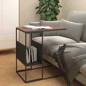 Mesa Auxiliar de Madera Contrachapada Multicolor Multimodelo Multitalle vidaXL - Imagen 1 de 32
