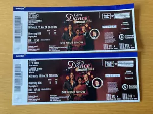 Let´s Dance Live Tour 2024 Köln Lanxess arena Oberrang 606 Reihe 6 Platz 15 + 16 - Bild 1 von 1