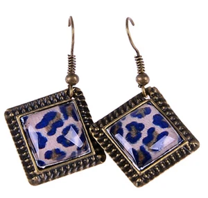 Lindo Vintage LEO Leopardo Retro Pendientes Rockabilly Años 50 Pendientes - Gris - Imagen 1 de 1