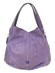 Givenchy Tinan Leather Tote Bag For Women Purple Shoulder Bag Hobo Bag - Picture 1 of 9