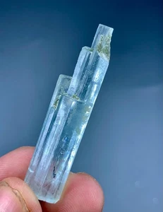 35 Karat Top Qualität Aquamarin Kristall Präparat aus Skardu Pakistan  - Bild 1 von 12