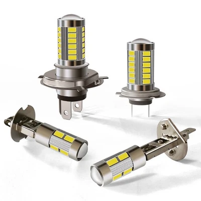 LED Front Fog Light 1500 Luminous Flux 1A Aluminum Alloy IP67 Protection - Image 1 of 4