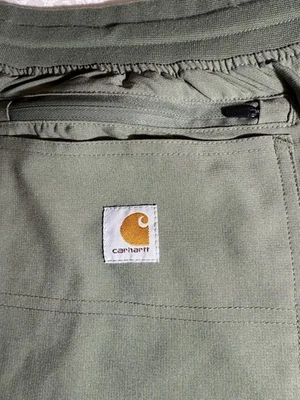 Carhartt Force Cross-Flex Women's Modern Fit CargoJogger Large Olive - Image 1 of 4