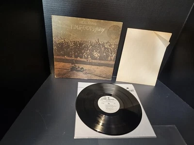 Neil Young "Time Fades Away" Vinyl LP Promo Mono 1973 USA VG+ - Image 1 of 4