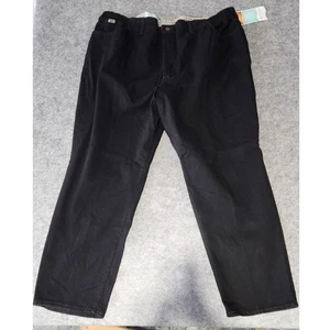 Lee Damenhose seitlich elastisch schwarz Canvas Größe 28 Medium neu mit Etikett - Bild 1 von 9