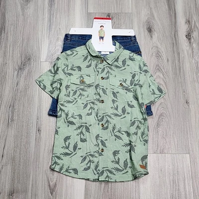 Koala Kids набор из 2 предметов 6 коротких и тканых топов - Изображение 1 из 4