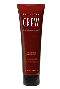 NEW American Crew Men's Hair Gel, Firm Hold with Low Shine, 8.4 Fl Oz 3 Avail - Picture 1 of 8