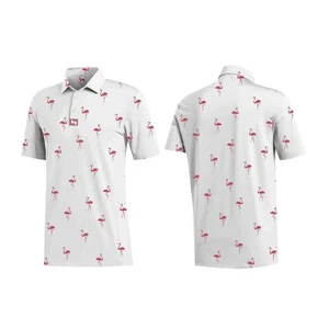 Pink Flamingo Men's Polo - Picture 1 of 1