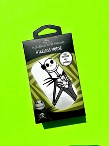 DISNEY I Joy The Nightmare Before Christmas JACK SKELLINGTON Wireless Mouse 🎃 - Picture 1 of 4