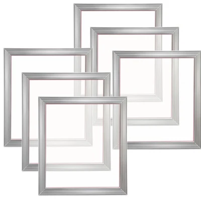 Screen Printing Kit Silk Screen Printing Frame 18x20in 160 Count Mesh 6pcs - Image 1 of 4