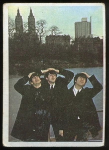 1964 Topps The Beatles (Color) #64 Ringo, Paul, John - John Speaking - Picture 1 of 2