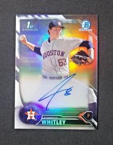 2016 Bowman Draft 1st Rookie Autograph /499 Refractor #CDA-FW Forrest Whitley RC - Bild 1 von 22