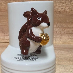 Nora Fleming Mini Autumn MR. SQUIRREL w Acorn A215 Platter Charm NWT - Picture 1 of 4