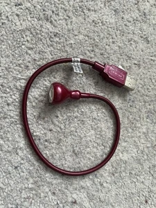 IKEA Jansjo USB LED Lamp Light Flexible Adjustable for Laptop Computer Red - Afbeelding 1 van 3