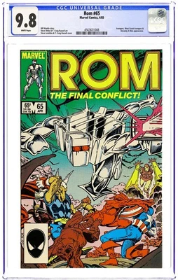 ROM #65D CGC 9.8 1985 4563631008 - Image 1 of 2