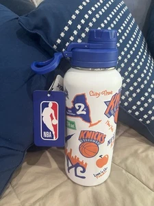 NEW Hydrapeak NBA 32 Oz Water Bottle - NY Knicks - Picture 1 of 2