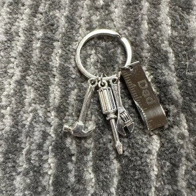 Llavero Herramientas Cuelga Regalo Para Día del Padre Papá Arreglarlo Llavero Tono Plata Foto 1 de 4