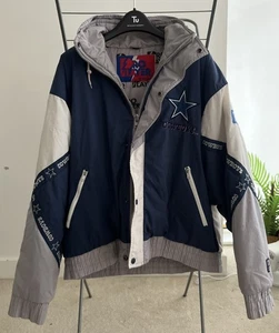 Vintage 1994 Pro Player Dallas Cowboys NFL Puffer Jacket - Picture 1 of 3