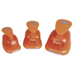 Motivstanzer Set Sterne 1,6 + 2,54 cm + 3,81 cm Motivstanzen Motivlocher Stern - Bild 1 von 4