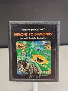 Demons to Diamonds (Atari 2600, 1982) Cart Only - UNTESTED! - Picture 1 of 3