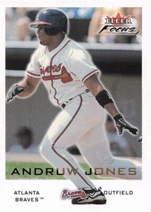2001 Fleer Focus #136 Andruw Jones - Picture 1 of 2