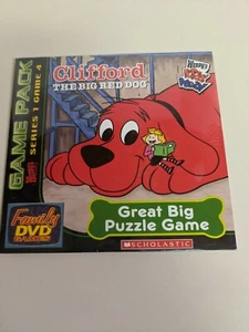 Scholastic - Clifford the Big Red Dog: Great Big Puzzle Game (Game Pack DVD) NEW - Picture 1 of 5