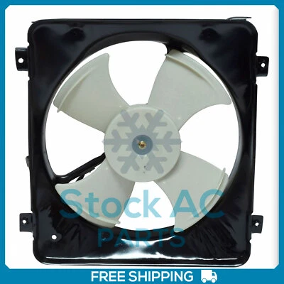 Conjunto de ventilador de refrigeración condensador de aire acondicionado del motor para Acura EL Honda Civic 610080 Foto 1 de 4
