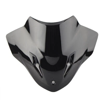 Moto Windshield Wind Screen For BMW S1000R 2014 2015 2016 New Black - Imagen 1 de 4