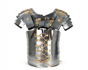 Halloween Roman Lorrica Segmenetata Body armor Lorica Larp Renaissance Armor - Picture 1 of 5