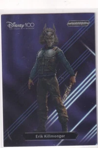 2023 Kakawow Disney Phantom 100 Years Marvel PM-YF-34 Erik Killmonger Purple - Picture 1 of 2