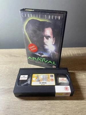 The Arrival - Charlie Sheen Big Box Ex Rental PAL VHS Video Tape - Entertainment - Image 1 of 4